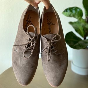 Suede Oxfords